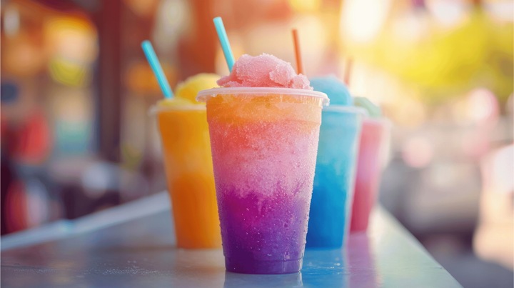 SYROP DO GRANITY SLUSHY SORBET KONCENTRAT 1L WYDAJNOŚĆ 8L NIEBIESKA