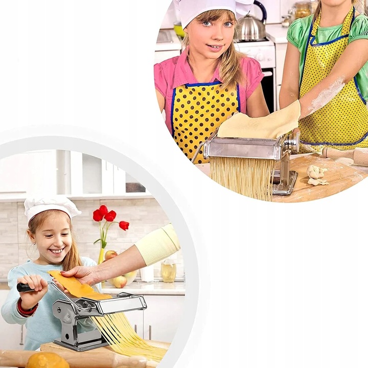 MASZYNKA DO DOMOWEGO MAKARONU PROSTE UŻYTKOWANIE STAL NIERDZEWNA