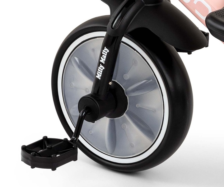 Rowerek Trójkołowy dziecięcy biegowy +2 lata Milly Mally Bobby RÓŻOWY