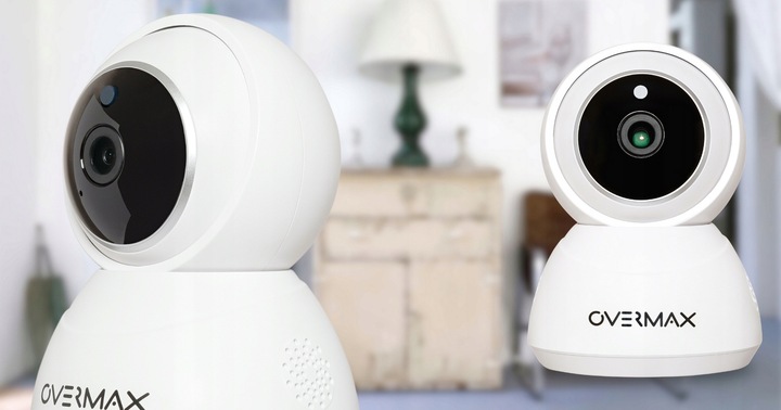 BEZPRZEWODOWA KAMERA IP MONITORINGU OBROTOWA WIFI FULLHD MIKROFON GŁOŚNIK