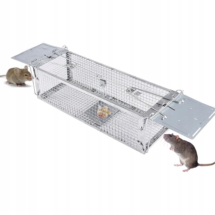 PUŁAPKA ŻYWOŁAPKA NA SZCZURY MYSZY GRYZONIE KUNY ŁAPKA DO ŁAPANIA