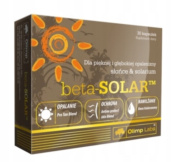 Suplement diety Olimp Labs Beta-Solar 30 kapsułek