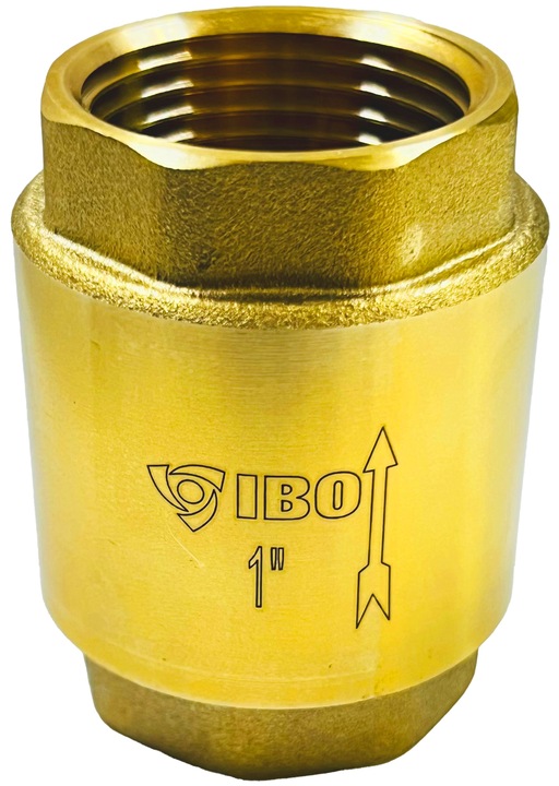 ZAWÓR ZWROTNY KIERUNKOWY SPĘŻYNOWY 1" CAL DN25 Z MOSIĘŻNYM GRZYBKIEM MOCNY