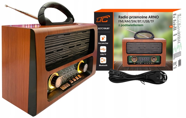 RADIO KUCHENNE NA AKUMULATOR PRZNOŚNE BLUETOOTH SIECIOWE BUDOWLANE