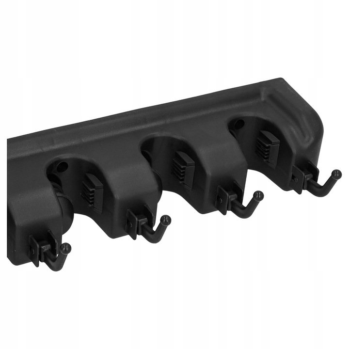 WIESZAK UCHWYT NA ŚCIANĘ ŚCIENNY NA MIOTŁY NARZĘDZIA SZCZOTKI GRABIE