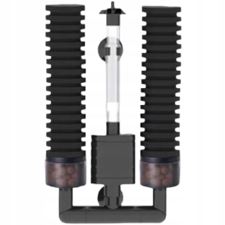 Filtr Gąbkowy Do Akwarium JF-160B z pompą 350l/h z Pojemnikami na Wkłady