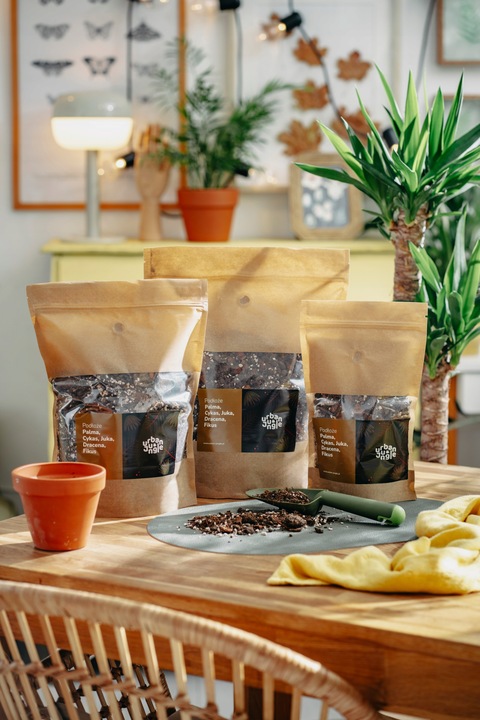 Ziemia do PALM, CYKASA, JUKI, DRACENY i FIKUSA 5L bigos, podłoże