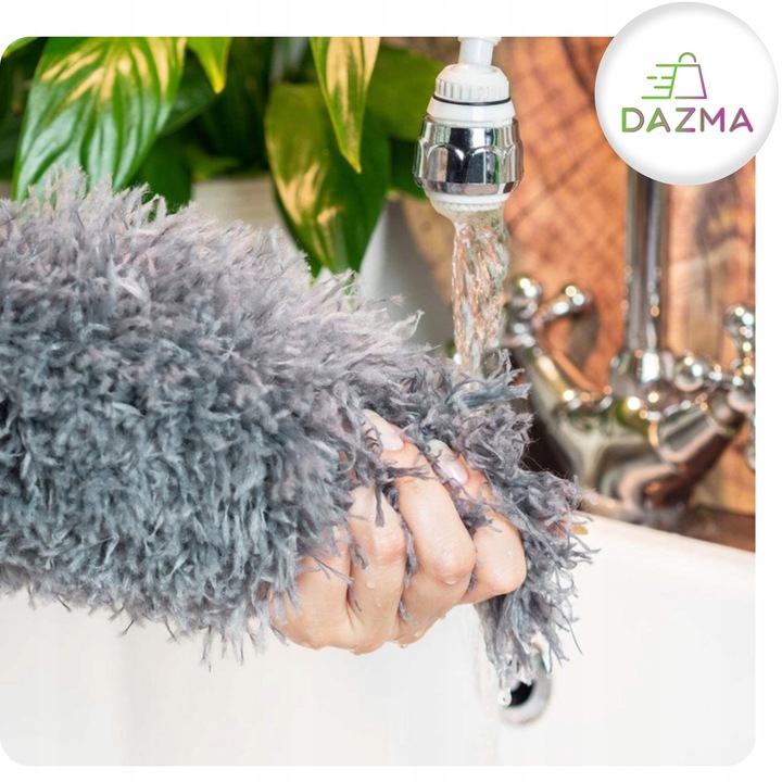 Szczotka do Kurzu Pajęczyn Zmiotka Teleskopowa Miotełka 280 cm Końcówki 4w1