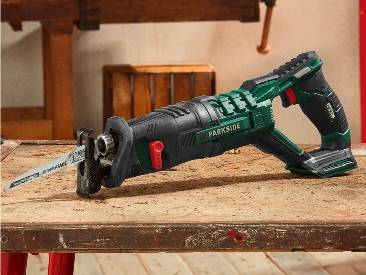 Piła szablasta akumulatorowa Parkside PSSA 20-Li B2