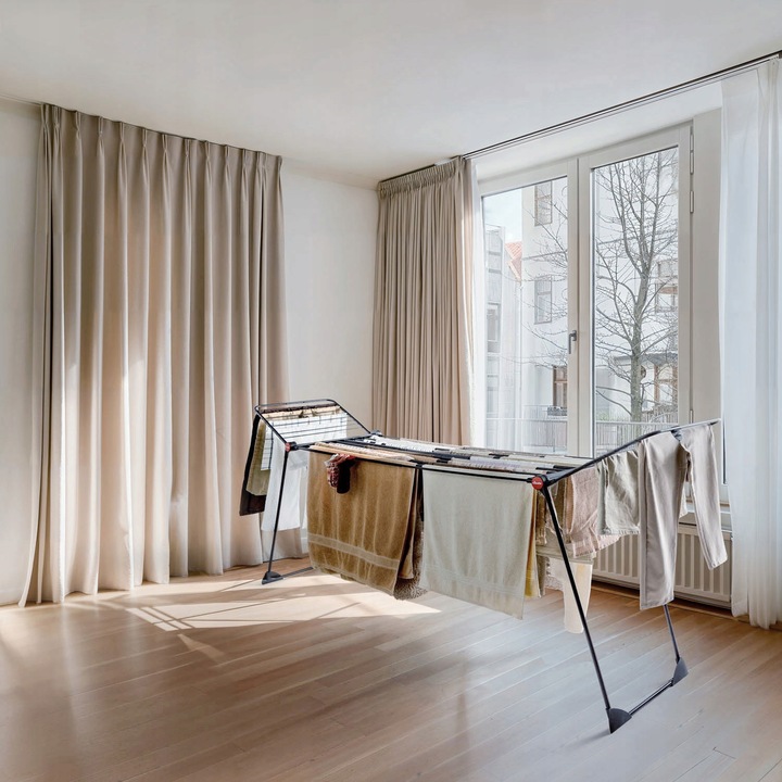 Suszarka na pranie ubrania VILEDA Infinity Flex Ultimate czarna