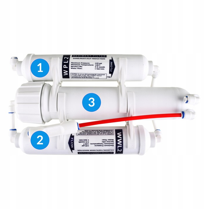Filtr odwrócona osmoza RO3 akwarystyczna 100 GPD!!