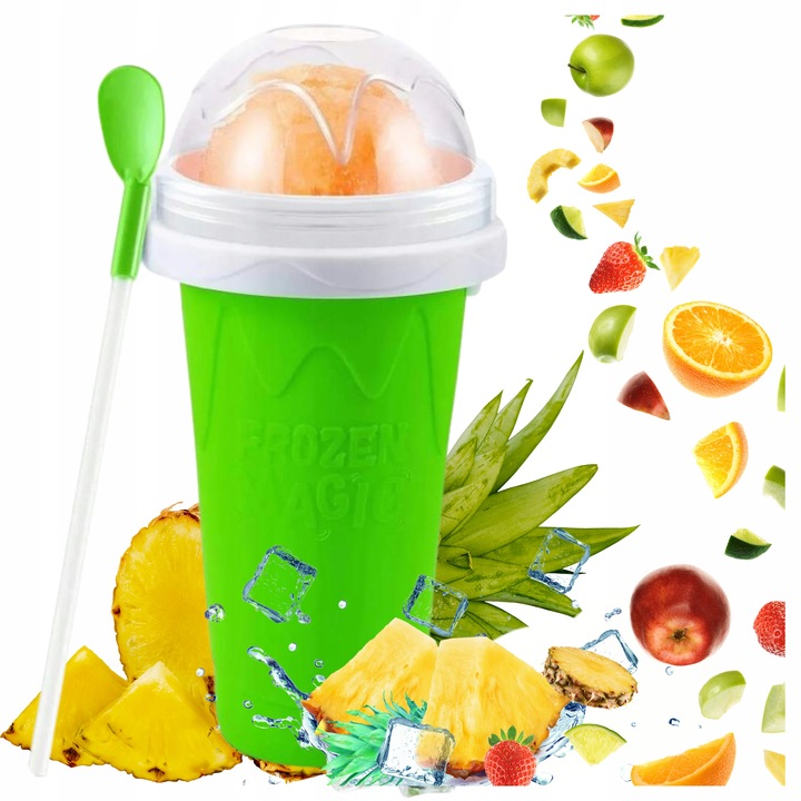 Kubek do Lodów Granity Sorbetów Slushy Koktajli Mrożonych KOLORY