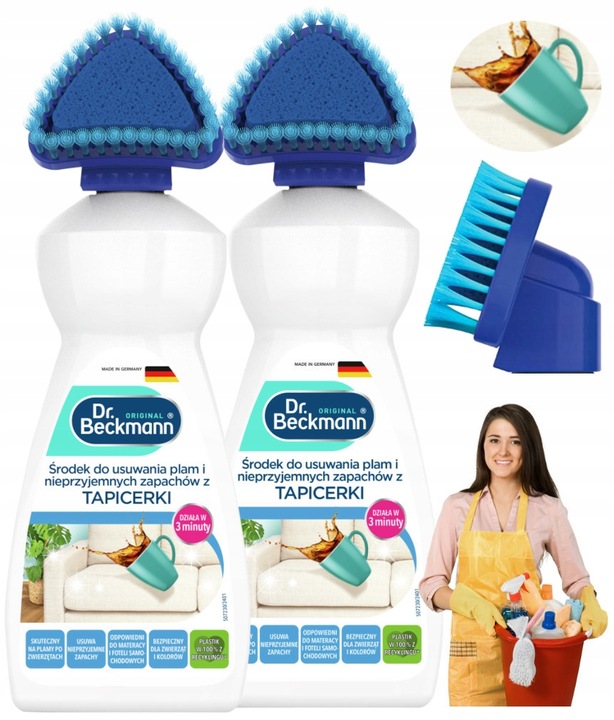 Dr. Beckmann Odplamiacz Płyn Czyszczący do Tapicerek Materacy Kanapy 800ml