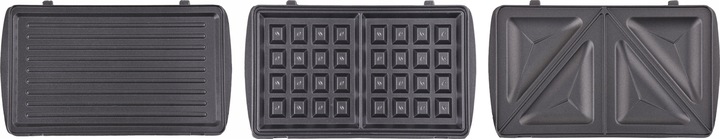 OPIEKACZ DO KANAPEK 760W LUND 3w1 TOSTER GRILL GOFROWNICA WYMIENNE