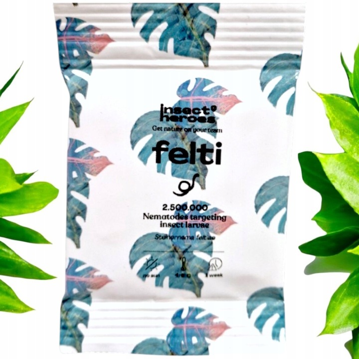 FELTI - Skuteczny preparat NA ZIEMIÓRKI MUSZKI WCIORNIASTKI - BIO