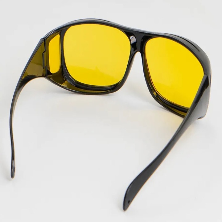 Okulary Przeciwsłoneczne Żółte Rowerowe do Jazdy Samochodem Nocą i w Dzień