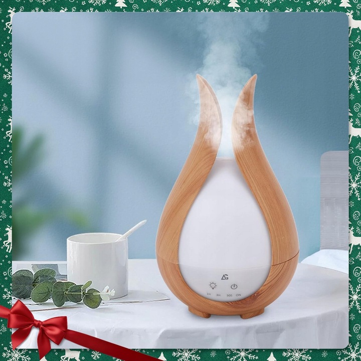 NAWILŻACZ POWIETRZA DYFUZOR ZAPACHOWY AROMATERAPIA LAMPKA NOCNA DLA