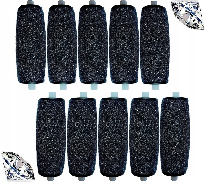 Głowice Rolki Gruboziarniste do Scholl Velvet 10 szt