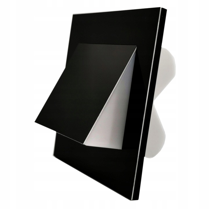 Oświetlenie schodowe oprawa lampka schodowa LED 230V 2W Czarna Q6 Skinder