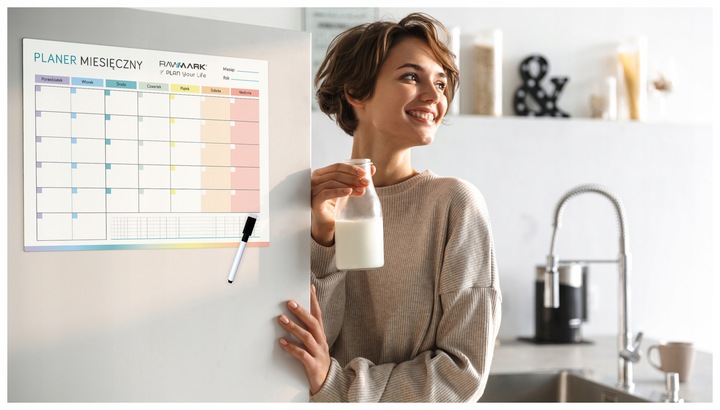 Planer magnetyczny marker suchościeralny Rawmark