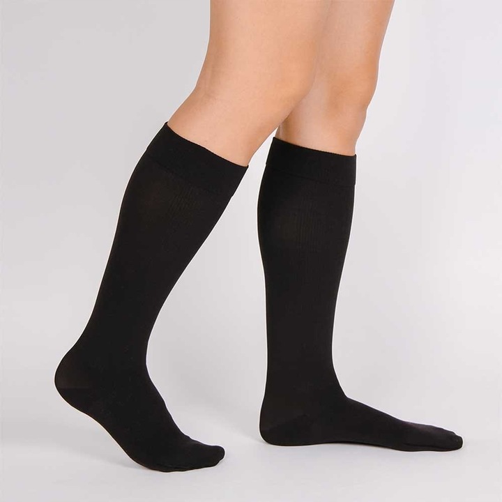 Podkolanówki Uciskowe Skarpety Kompresyjne Przeciwżylakowe na Obrzęk Żylaki