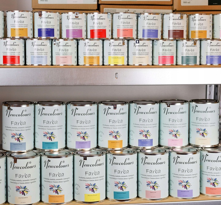 Farba do mebli Newcolours - Śnieżna Biel 200 ml