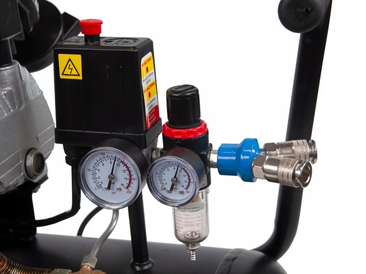 Kompresor Sprężarka olejowa 50L dwutłokowa 2,2kW 230V 10bar Airbox