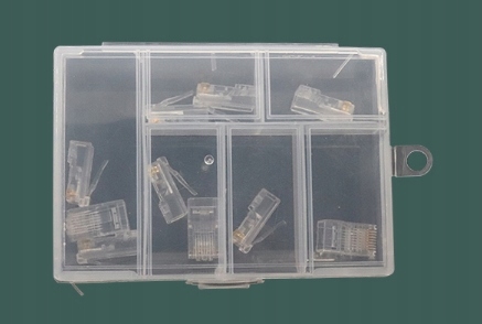 TESTER KABLI SIECIOWYCH WTYK RJ45 ZESTAW NARZĘDZI ŚCIĄGACZ ZACISKARKA LAN3