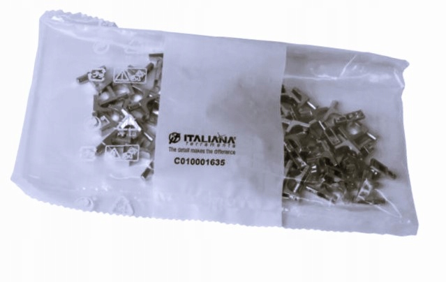 Podpórki do półek Italiana Ferrementa K-Line fi 5 mm nikiel 100 szt.