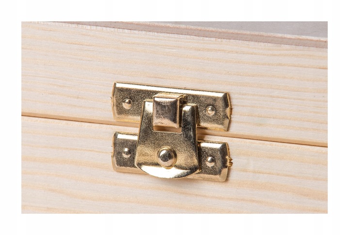 SKRZYNKA DREWNIANA PUDEŁKO Kufer Pojemnik 30x20 ORGANIZER DO DOMU DECOUPAGE