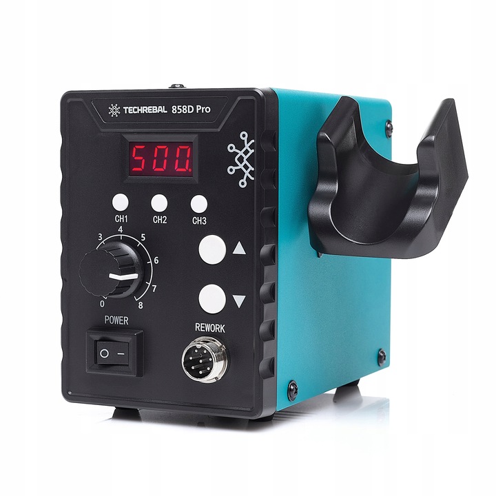 SPAWARKA PLASTIKU Stacja lutownicza gorące powietrze Techrebal 858D