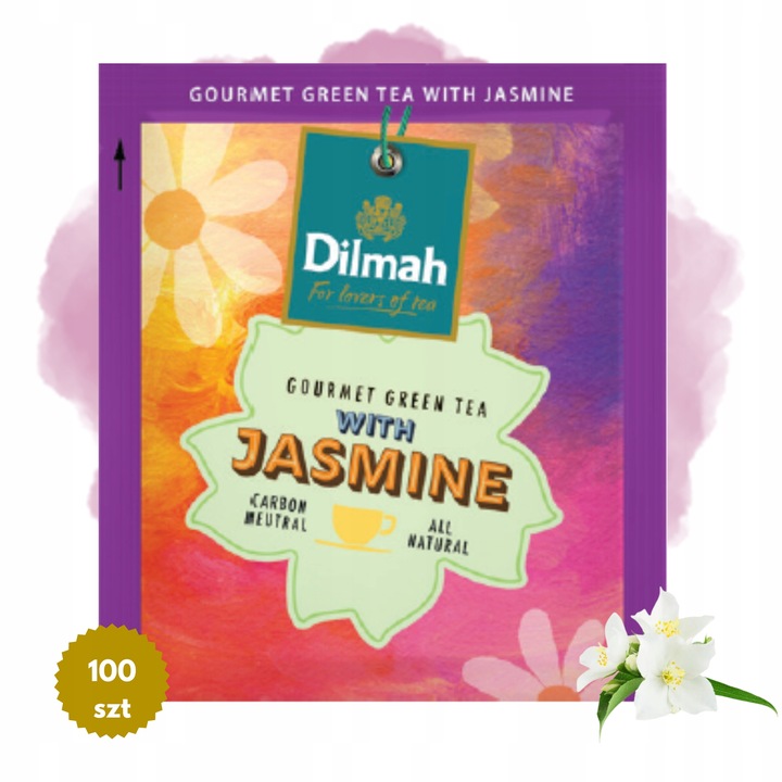 Herbata Zielona Dilmah ZIELONA Z KWIATAMI JAŚMINU 100 Kopert YUM