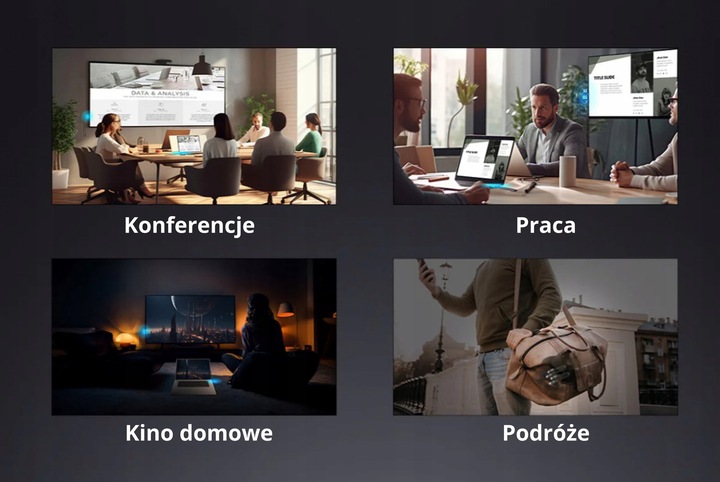 Bezprzewodowy transmiter obrazu, wideo, HDMI, Full HD, 50m, MINIX H1