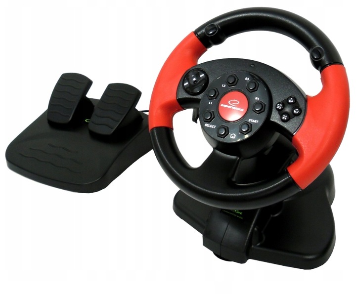 2 x Kierownica Esperanza HIGH OCTANE PC PS1 PS2 PS3