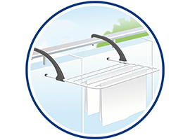 VILEDA Suszarka grzejnikowa na pranie Express