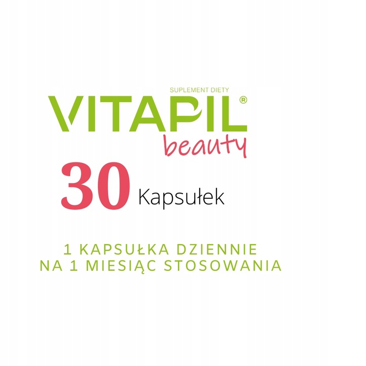 VITAPIL BEAUTY 30 KAPS. NA PIĘKNE I LŚNIĄCE WŁOSY