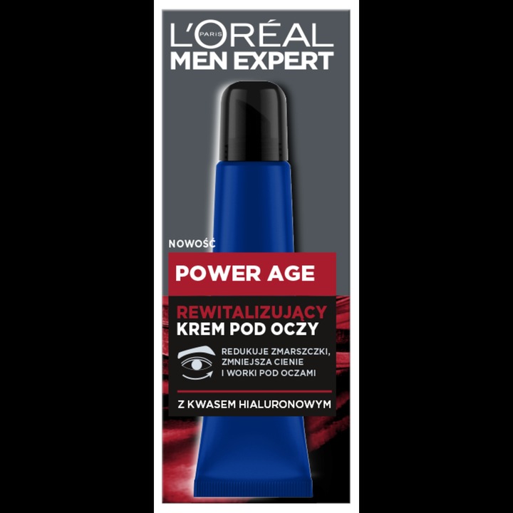Loreal Men Expert Power Age Krem pod oczy z kwasem hialuronowym 15ml