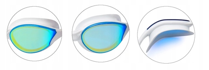 Okulary do pływania lustrzanki basen AQUA SPEED Vortex Mirror 07