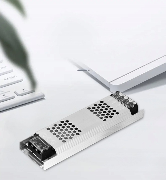 Zasilacz LED 12V 100W Montażowy Modułowy do taśm MONO RGB Transformator