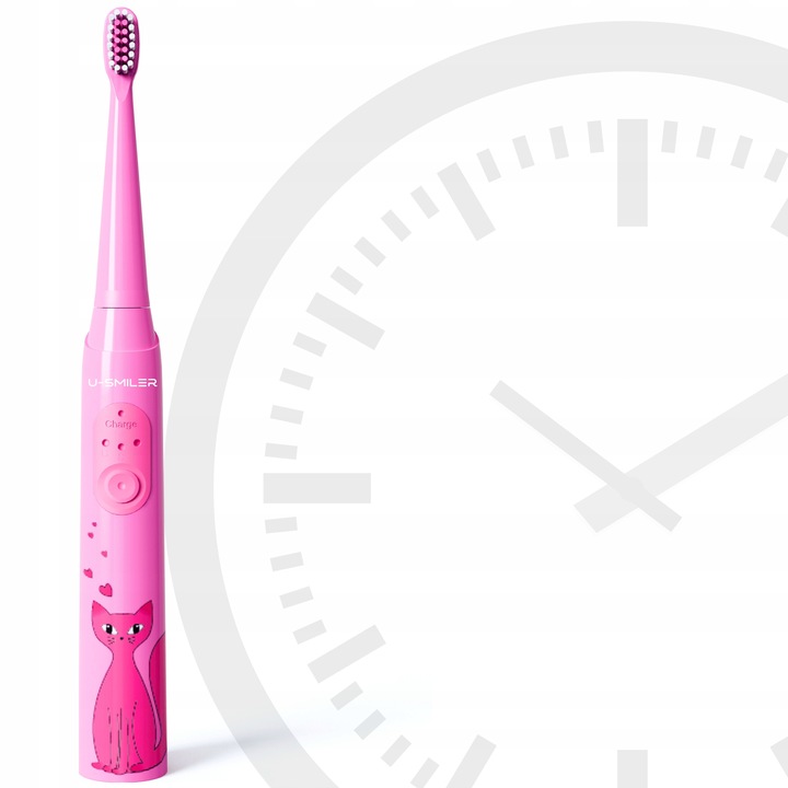 Szczoteczka Soniczna Elektryczna Dla Dzieci Do Zębów 3-12 Lat + 4