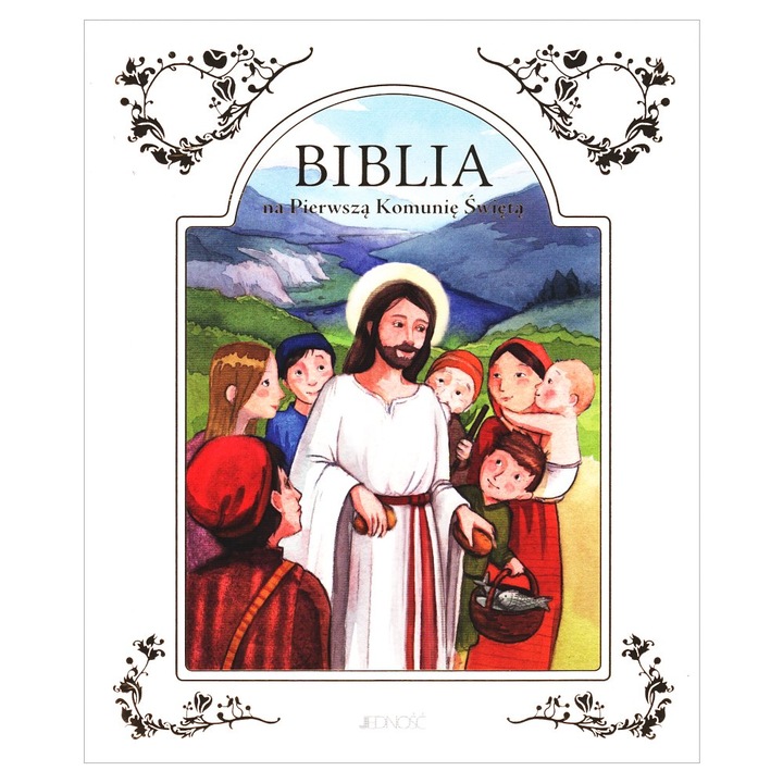 Przyjąłem Jezusa Biblia na Pierwszą Komunię w etui