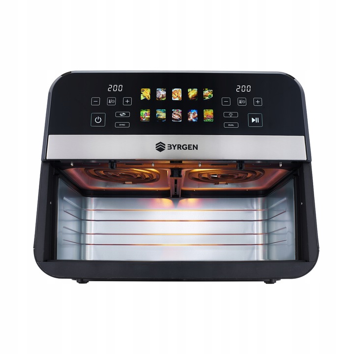 Air Fryer dwukomorowy 9L frytkownica beztłuszczowa dual 2400W suszarka