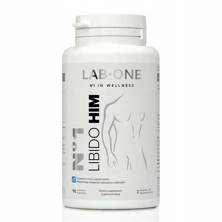 Suplement diety Lab One N°1 Libido Him 90 kaps.