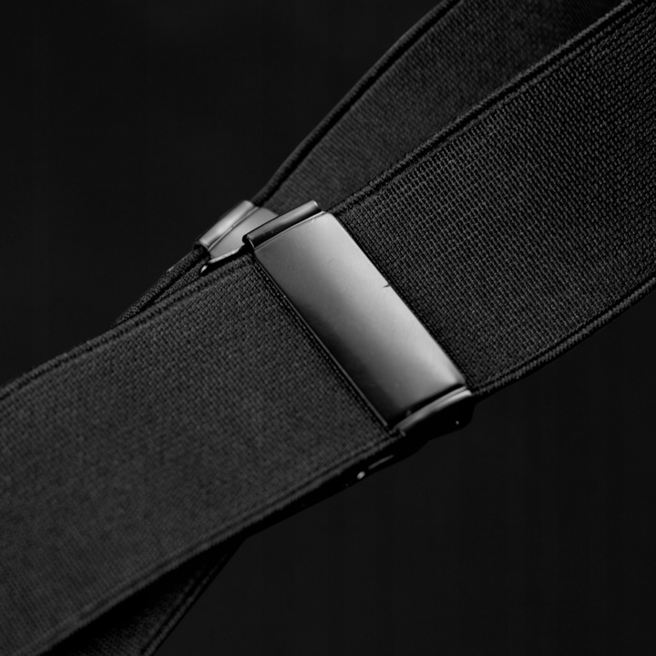 WEISNER X Black | ELEGANCKIE SZEROKIE SZELKI DO SPODNI GARNITURU NA