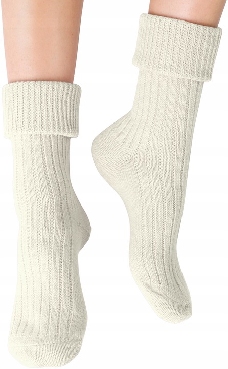 STEVEN SKARPETKI DO SPANIA grube skarpety damskie WEŁNA - 38-40