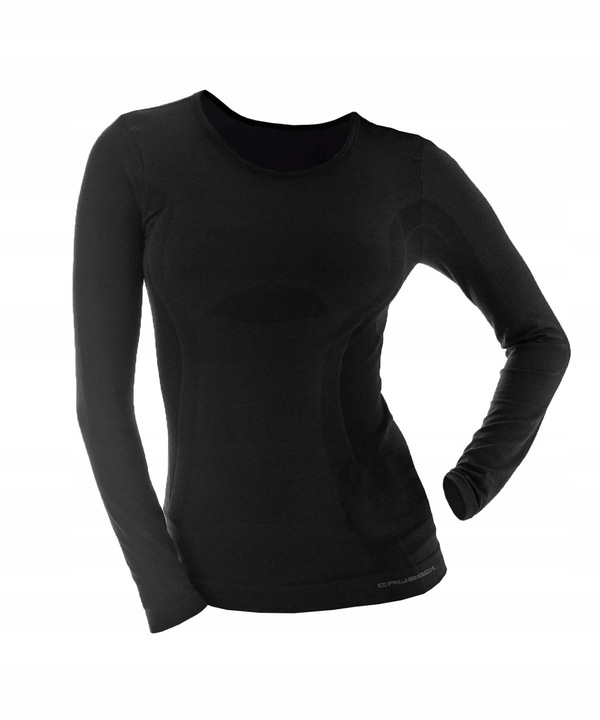 KOSZULKA DAMSKA podkoszulka z długim rękawem Merino Wool Brubeck *M