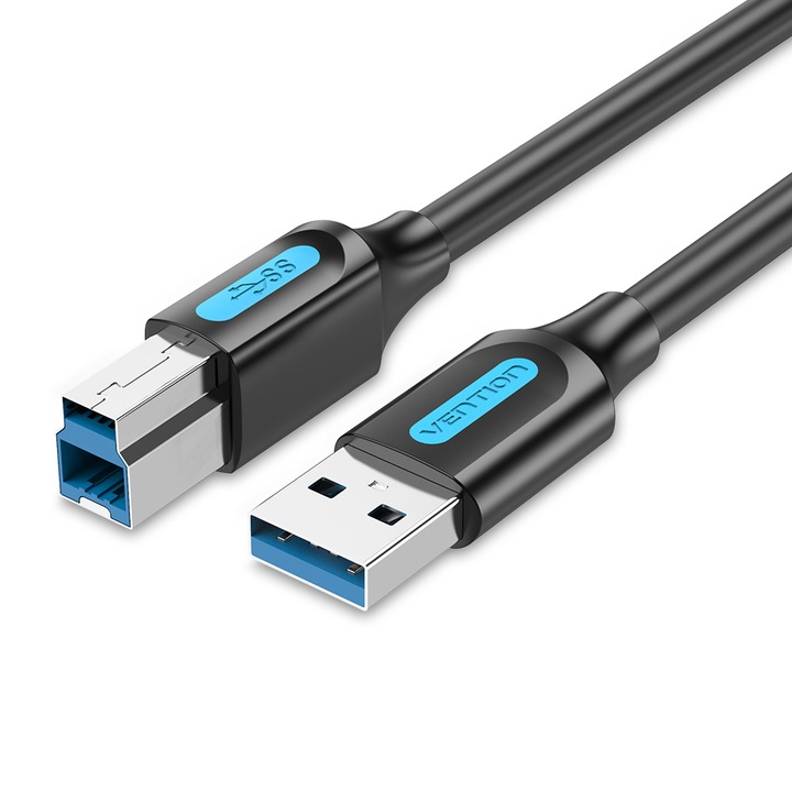 Vention Kabel USB 3.0 A-B AM-BM Super Speed 5 Gb/s HDD Hub 3m