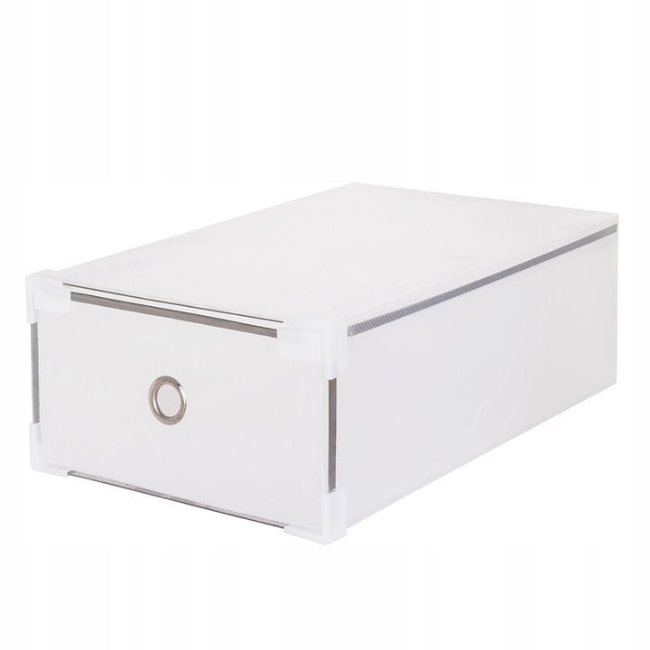 ZESTAW 10 PUDEŁEK POJEMNIKI ORGANIZER BUTY WYSUWANE DO SZAFY