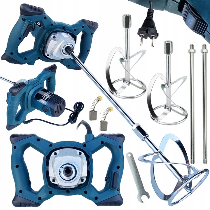 2 MIESZADŁO ELEKTRYCZNE DO KLEJU FARB 3100W 2xmies