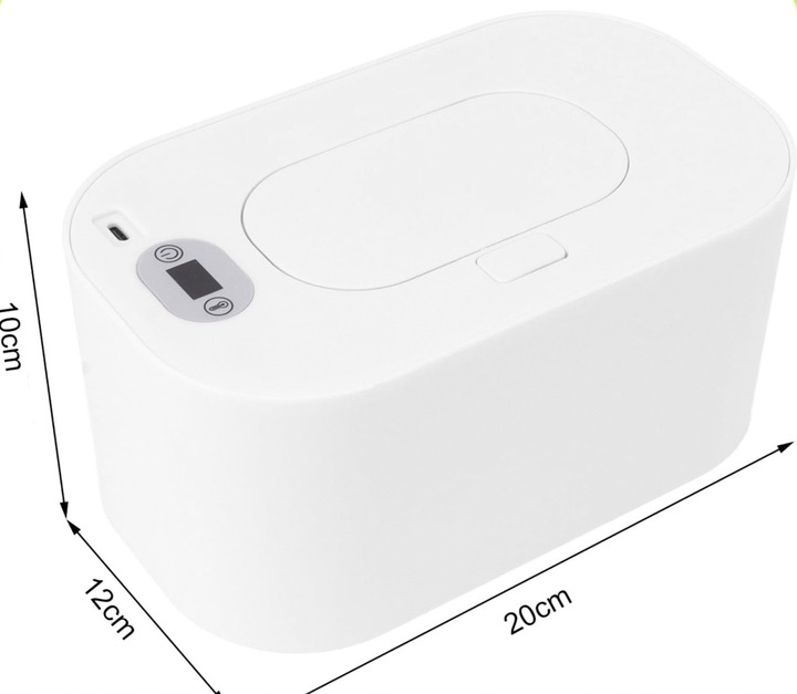 PODGRZEWACZ DO CHUSTECZEK USB PUDEŁKO NA CHUSTECZKI NAWILŻANE MOKRE